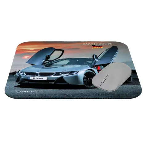 Podkładka pod myszkę Carmani 22x18cm - Pojazdy, BMW 18 Coupe - 2